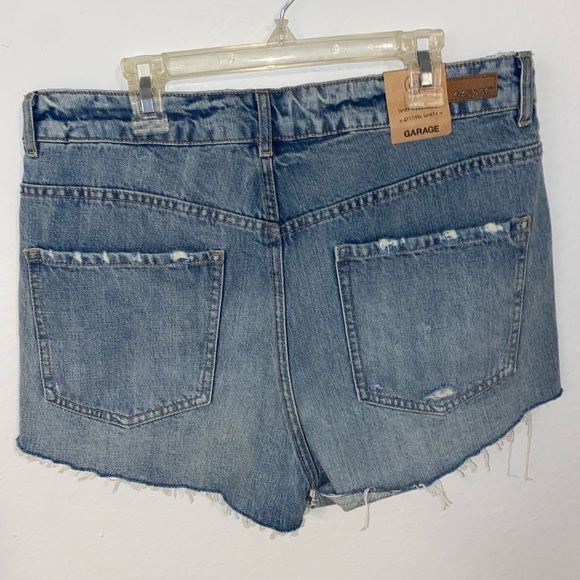 Embroidered Garage Jean Shorts!! - Picture 2 of 4